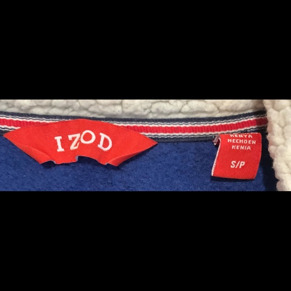 IZOD Small Dark Blue Sweater - Picture 3 of 4